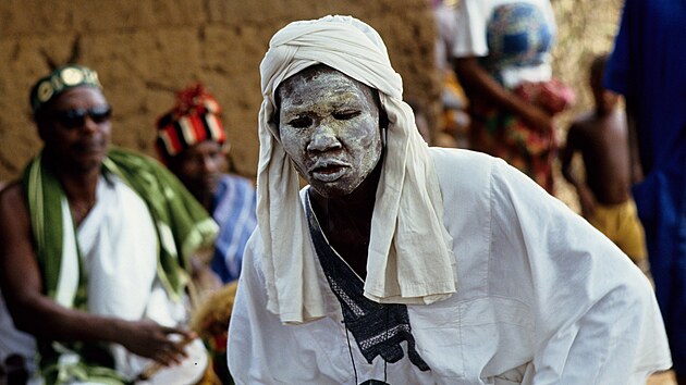 Oban Beninu vdy 10. ledna podaj rituly k uctn bostev voodoo. (10. ledna 2021).