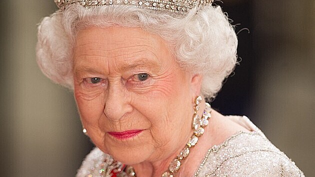 Britská královna Alžběta II. (Paříž, 6. června 2014)