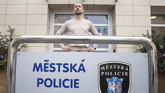 Nový ředitel kladenské městské police Michal Strieborný.