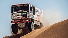 Ignacio Casale v poslední etap Rallye Dakar.