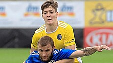 Bhem podzimní ásti Fortuna: Národní ligy se Karel Pojezný (ve lutém)...