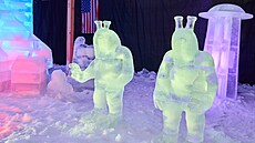 Festival Ledové sochy 2022, letos na téma vesmír a znamení zvěrokruhu, začal na...