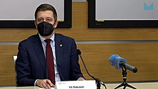 Vít Raku�an po jednání krizového �tábu