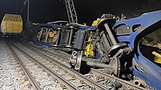 Sráka vlak u Prosenic (13. ledna 2022)