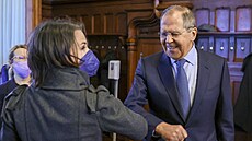 éfka nmecké diplomacie Annalena Baerbocková v Moskv jednala se svým ruským...