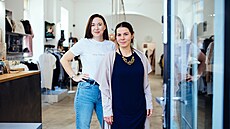 Zleva Tereza Rumlenová a Marie Polá�ková