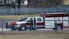 V texaském m�st� Colleyville dr�el neznámý pachatel rukojmí, policie je...