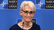 Náměstkyně amerického ministra zahraničí Wendy Shermanová (12. ledna 2022)