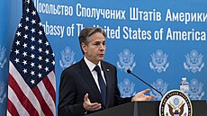 Americký ministr zahraničí Antony Blinken na návštěvě Kyjeva (19. ledna 2022) | na serveru Lidovky.cz | aktuální zprávy