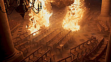 Z filmu Notre-Dame on Fire