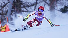 Ariane Rädlerová v superobím slalomu v Zauchensee.