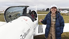 Na beneovském letiti 16. ledna 2022 pistála devatenáctiletá pilotka Zara...