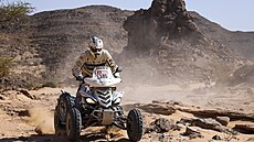 Zdenk Tma v 9. etap Rallye Dakar.