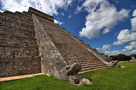 Maysk pyramidy jsou v Mexiku takka povinnou zastvkou.