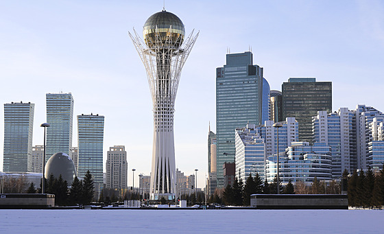 Kazsachstánská metropole Astana, donedávna Nur Sultan, před tím již jednou...