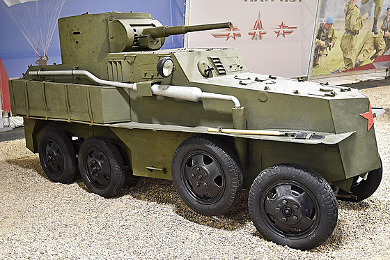 PB-4 v tankovém muzeu v Kubince (rok 2017)