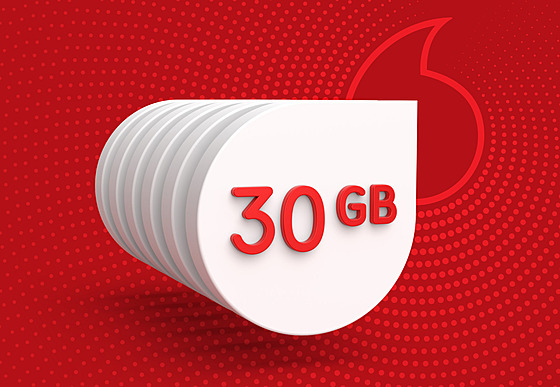 Předplacenka Vodafone Datová karta 30