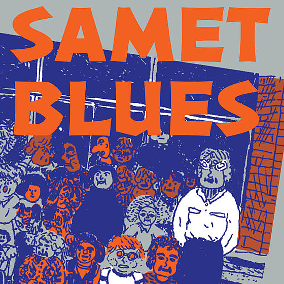Obálka knihy Samet blues (2021)