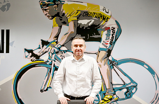 Bývalý závodní cyklista Martin Mare dnes z postu výkonného editele éfuje...