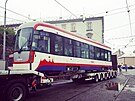 Nov� tramvaj EVO1/o v Olomouci za�ne vozit cestuj�c� v �noru. K jej�m...