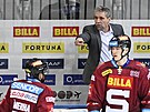 37. kolo hokejové extraligy HC Sparta Praha - HC Verva Litvínov. Trenér Sparty...