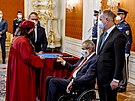 Prezident Milo Zeman jmenuje rektory vysokých kol. (26. ledna 2022)