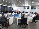 Vrchní diplomaté stát G7 projednávají krizi na Ukrajin. (12. prosince 2021)