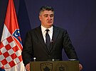 Chorvatský prezident Zoran Milanovi (23. prosince 2021)