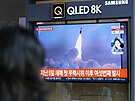 Severní Korea vypustila dalí dv balistické rakety (27. ledna 2022)