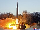 Severní Korea vypustila dalí dv balistické rakety. (27. ledna 2022)