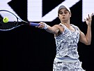 Australanka Ashleigh Bartyová bhem finále Australian Open.