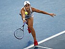Australanka Asleigh Bartyová bhem finále Australian Open.