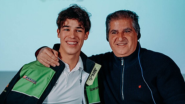 Oliver König (vlevo) a týmový boss José Calero