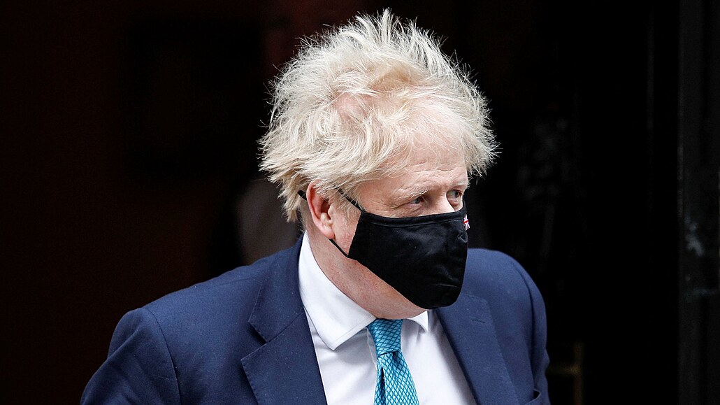 Britský premiér Boris Johnson (26. ledna 2022)