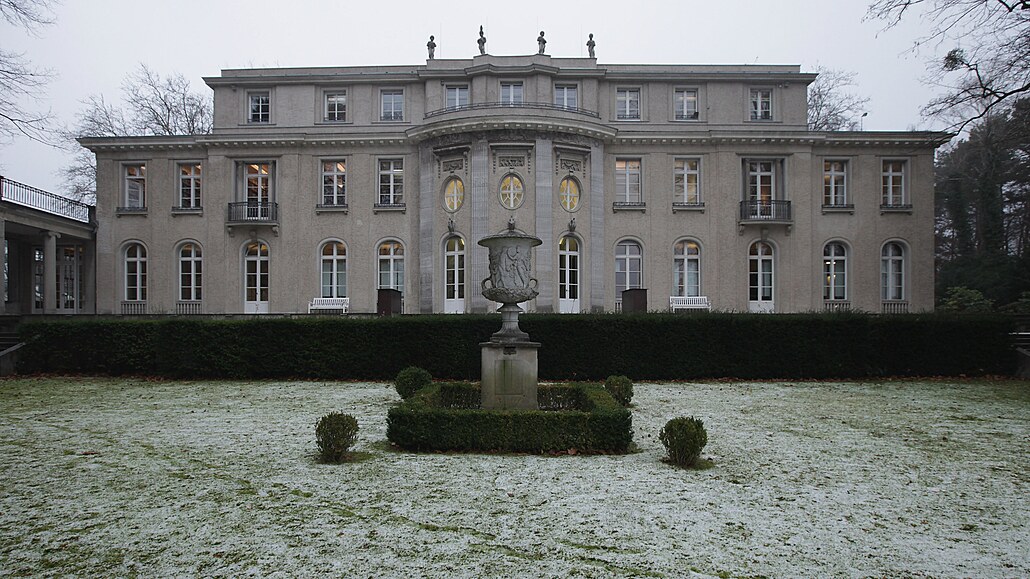 Wannsee. Konené eení nacisté naplánovali v lednu 1942.