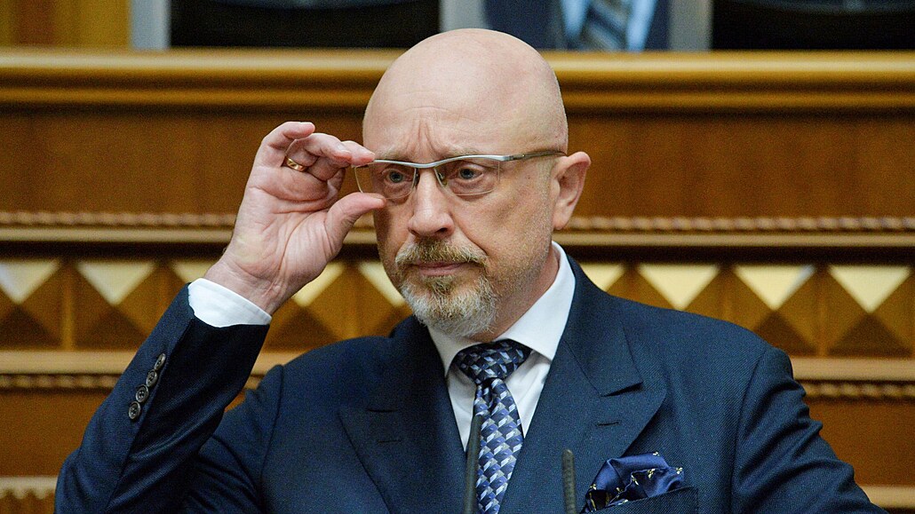 Ukrajinský ministr obrany Oleksij Reznikov (4. listopadu 2021)