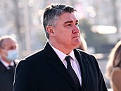 Chorvatský prezident Zoran Milanović (23. prosince 2021)