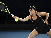 Danielle Collinsová v semifinále Australian Open.