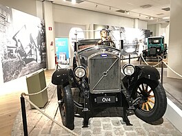 Vůbec první osobní automobil značky Volvo, typ OV4