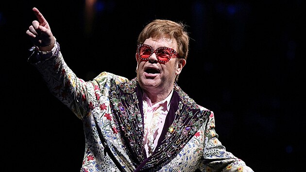Elton John na koncert v New Orleans (19. ledna 2022)