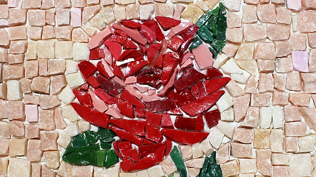Skleněná mozaika Evy Edlerové