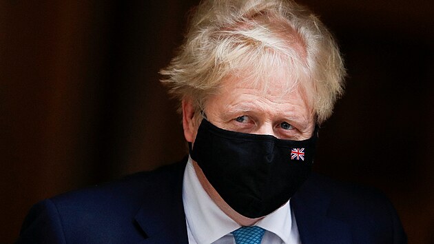 Britský premiér Boris Johnson (26. ledna 2022)