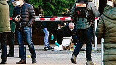 V Heidelbergu na jihozápad� N�mecka zaúto�il mu� na studenty v posluchárn�...