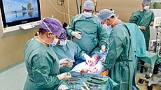 Lékaři v Baťově nemocnici ve Zlíně přenesli část lýtkové kosti do rozdrceného...
