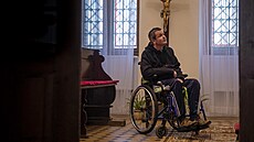 Jan Dušek je upoután na kolečkové křeslo kvůli roztroušené skleróze.
