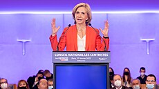 Kandidátka na post francouzského prezidenta Valérie Pécresseová (22. ledna 2022)