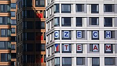 etí reprezentanti zabydlují prostory v pekingské olympijské vesnici.