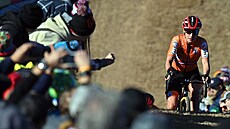 Marianne Vosová na mistrovství světa v cyklokrosu ve Fayetteville