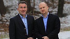 Tomá� Kubala (vlevo) a Jan Hába, �éfové firmy Trafin Oil