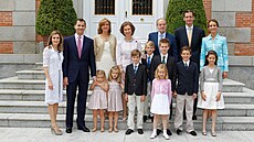 Španělská královská rodina (Madrid, 28. května 2011)